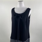 Vintage Black Bow Midi Dress