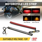 Motorcycle Led Tail Strip Lights Brake Stop Turn Signal Running Integrated Light