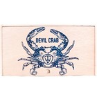 West Tampa Devil Crab Empty Wood Cigar Box 9 5  X 5  X 5 25 
