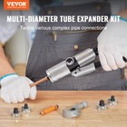 Vevor Hydraulic Tube Expander Havc Swaging Tool 3 8  To 1-1 8  7 Expander Heads