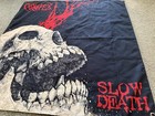 Carnifex Slow Death Album Flag Polyester Black Red White Grommeted