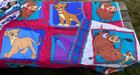 Sheet Set Disney The Lion King 1990s Vintage Character - 5 Pieces Twin Pre-owned
