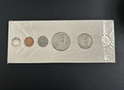 1958 Canada Prooflike Mint Set  pl      Original Cello   White Card     Silver Coins