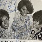  bf4  Diana Ross And The Supremes Vintage Signed Autographs American Girl Group