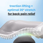 3 In 1 Electric Lumbar Support Pillow Smooth Spine Triple Fusion Back Massager