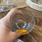 Vintage 1953 Squirt   Whiskey Glowball Glass 4  Tall-advertising Liquor   Soda