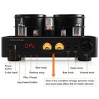 Hifi Hybrid Vacuum Tube Amplifier Integrated Power Amp W bluetooth Usb Coax Opt