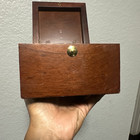 Chelsea Boardroom Clock In Mahogany Box Model  116 Vgc