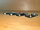 Ideal Motorific Slot Car Chassis Set Of 4
