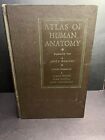 Antique Vintage Medical 1935  Atlas Of Human Anatomy Illustrated