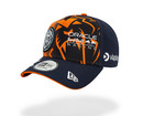Snapback Orbr  1 Max  24 Vegas Gp Racing Orange black Lion Cap 