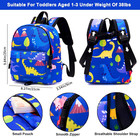 Toddler Harness Backpack Leash  Baby Dinosaur Backpacks With Anti Lost Wrist Lin