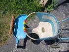    Vintage Antique 40   s 50   s Baby Stroller walker Blue Taylor Tot Exc Condition 