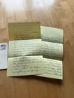 Vintage 1986 Handwritten Love Letter With Envelope Miriam Teri Usa College