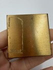Vintage Compact Pill Box Square White Guilloche Enamel Small Size