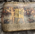 Antique Victorian Architectural Molding Angels Cherubs Wallpaper Border 15 Feet