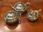 Mint Tiffany   Co 4 Pc Tea Set Sterling Silver Ca 1873-91 Persian Style Teapot