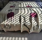 The Beatles Official Witney Wool Blanket From 1964 Nems  Seltaeb 