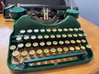 Vintage Green Corona 4 Portable Typewriter
