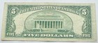 1953 B  5 Red Seal Note - Five Dollar Bill - Five - Banknote - Free Shipping