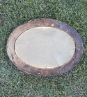 Vtg  Framed Us Capitol Building Washington Dc Reverse Painting Convex Glass Vgc 