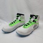 Rudis Alpha 2 0 Wrestling Shoes Men Size 9 5  alpnc1000 Gray White Green Blue