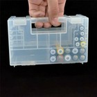 Plastic Battery Box Storage Case Holder Organizer For Aa Aaa Batteries Portable