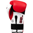 Title Boxing Gel Suspense Training Gloves - Red white