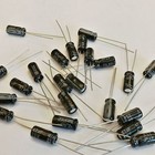 Us Stock 50pcs Electrolytic Capacitors 47uf 47mfd 25v  105    Radial 5 X 11mm