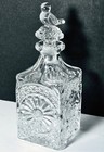 Vintage Hofbauer Byrds Decanter W  Bird Stopper 5  German Crystal Glass
