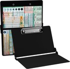 Whitecoat Clipboard - Nursing Edition Black  Bi-fold