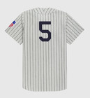 Ebbets Field Flannels New York Black Yankees Made In Usa Wool Baseball Jersey L