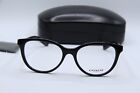 New Coach Hc 6177 5002 Black Gold Authentic Eyeglasses Frames 52-17