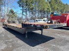 2016 Trail-eze Te80xt 48  T a Step Deck Equipment Trailer Winch Ramp Bidadoo
