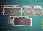 1861 Greenbacks  demand Notes  Set Reproduction U s  Currency Paper Money Copy