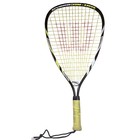 Wilson Hyperion Ufo Squash Racquet Black Yellow Strung Racket