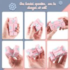 Magic Infinity Cube Stress Fidget Sensory Toys Autism Anxiety Relief Toy Gift