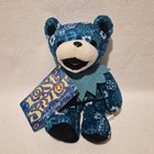Lot Of 9 Grateful Dead 7    Bean Bears Liquid Blue With Tags From Series 1 To 4