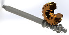 18 1 Globoid Double Enveloping Worm Gear Set From Germany