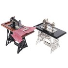 1 12 Scale Dollhouse Miniature Pedal Sewing Machine Furniture Accessories