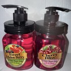 Rejoice Luxury Hand Soap Set Cherry Bliss   Sweet Melon Berry 12 Oz Each Nwt