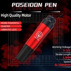 Poseidon Complete Tattoo Kit  Red  For Beginners  Stk035