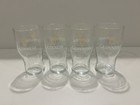 Guinness Brewery Beer 20 Oz Clear Pint Glass W  Gold Harp Logo - Set Of 4