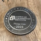2023 - Dr  Ben Carson Pledge  Challenge Coin - American Cornerstone Institute