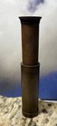 Antique Early 1900s Small Brass Telescope Pocket Spyglass Signed Makers Mark Usa