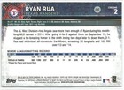 Ryan Rua Texas Rangers 2015 Topps Chrome Rookie Card