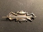 1899 Sterling Silver  lizzie  Nameplate Victorian Antique