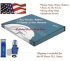California King 95  Waveless Hardside Waterbed Mattress     Deep Fill  Made In Usa