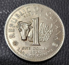 1970 Guyana 1 Dollar Coin
