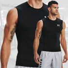 Under Armour Men s Ua Heatgear Compression Shirt  Sleeveless  Tank Top 1361522